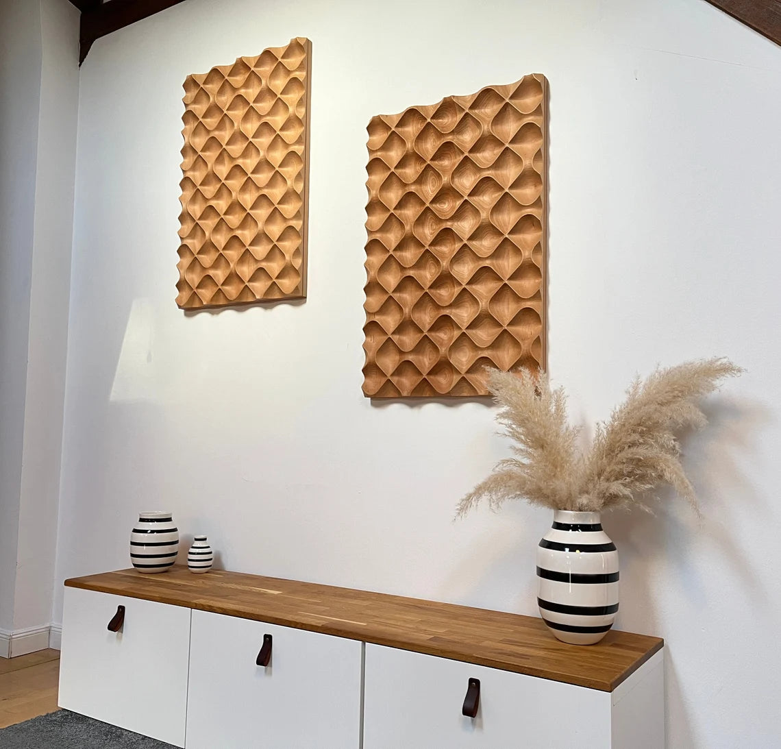 Calmphonie - Premium acoustic diffuser made of beech wood 